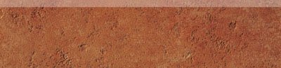 Бордюры ABK Batt. Petraia Rosso A85376, цвет терракотовый, поверхность матовая, прямоугольник, 80x333