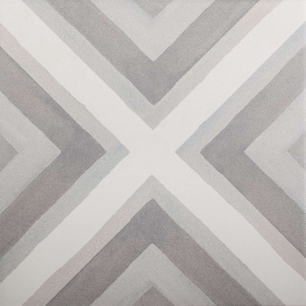 Керамогранит Decocer Aquarel Grey, цвет серый, поверхность матовая, квадрат, 200x200