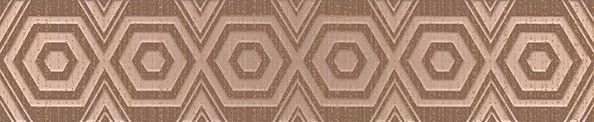 Бордюры Нефрит керамика Фёрнс 05-01-1-63-05-15-1602-0, цвет коричневый, поверхность глянцевая, прямоугольник, 60x300