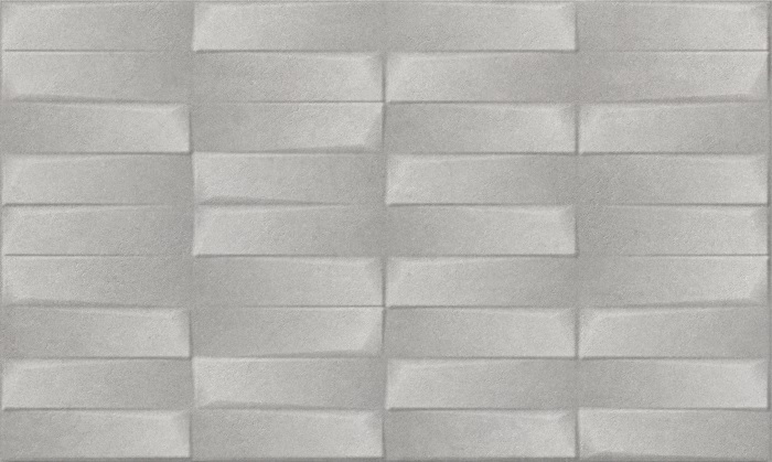 Керамическая плитка Gracia Ceramica Industry Grey Wall 03, цвет серый, поверхность матовая, прямоугольник, 300x500