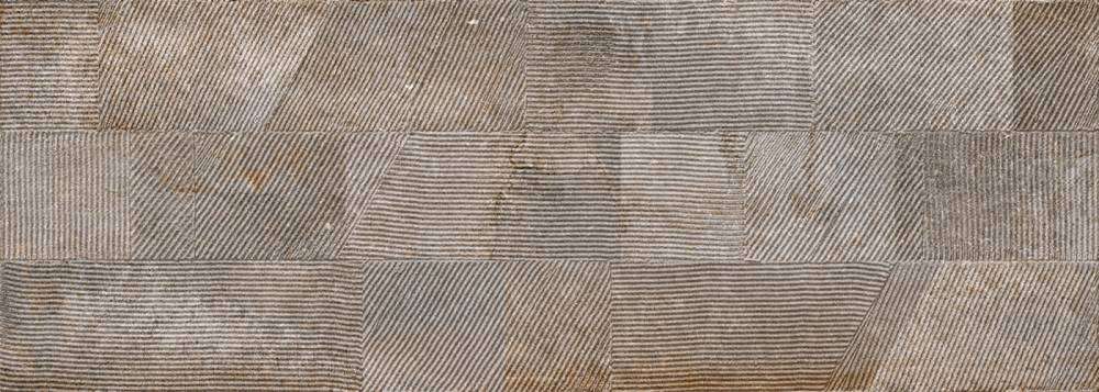 Керамическая плитка Keraben Rue de Paris Cobre Concept, цвет коричневый, поверхность структурированная, прямоугольник, 250x700