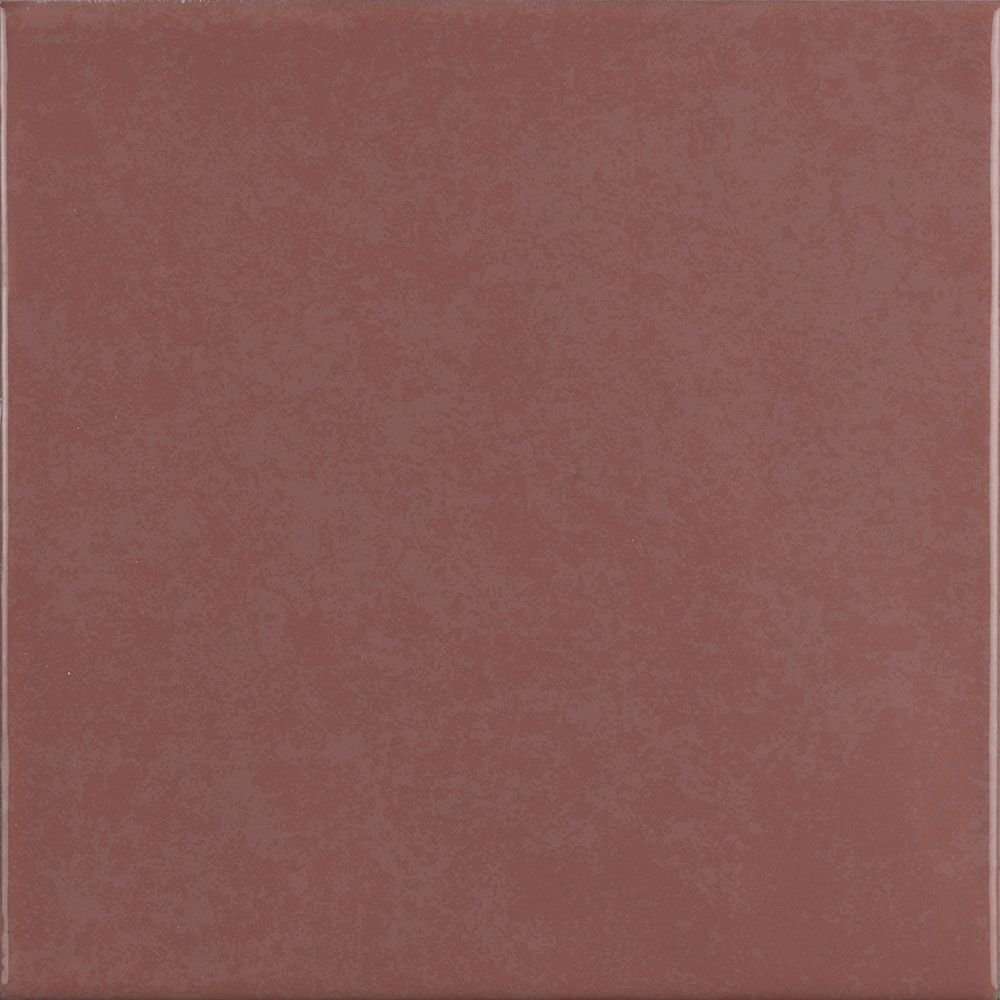 Керамическая плитка CAS Mediterraneo Burdeos, цвет бордовый, поверхность глянцевая, квадрат, 200x200
