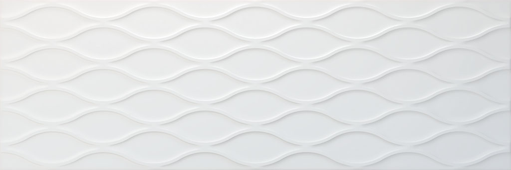 Декоративные элементы Sanchis Colours Chain White, цвет белый, поверхность рельефная, прямоугольник, 400x1200