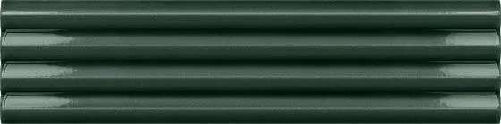 Керамическая плитка Equipe Costa Nova Laurel Green Praria Glossy 28470, цвет зелёный, поверхность глянцевая 3d (объёмная), прямоугольник, 50x200