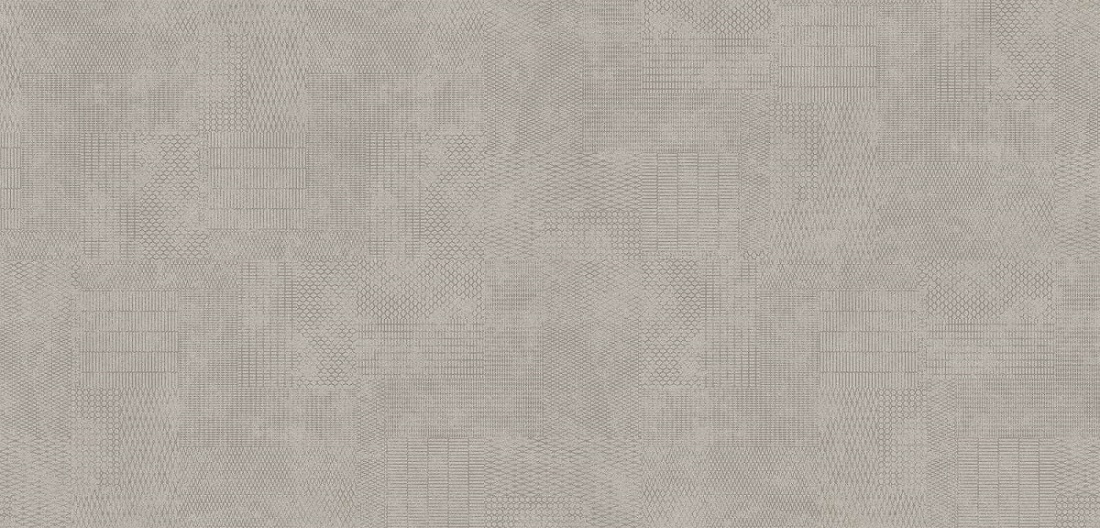Широкоформатный керамогранит Urbatek Stuc Rope Deco Nature 100275660, цвет серый, поверхность матовая натуральная, прямоугольник, 1200x2500