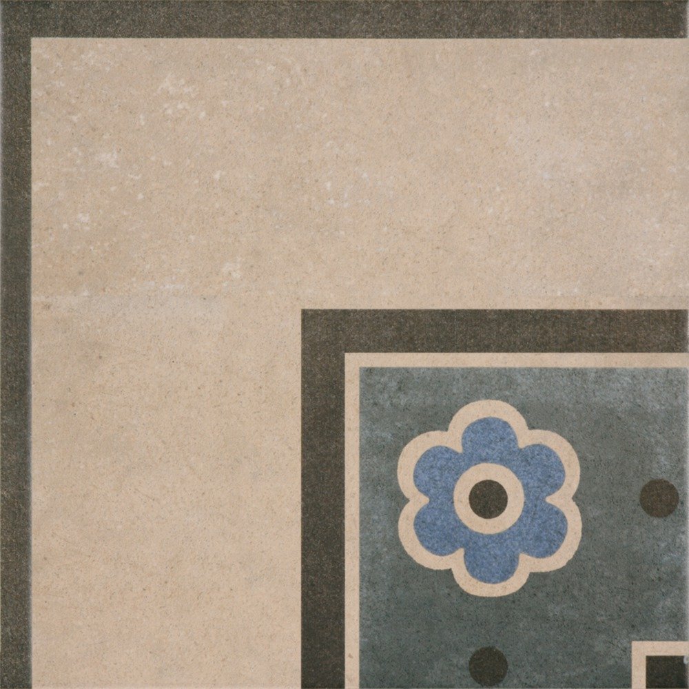 Декоративные элементы Codicer Angulo Retro 14, цвет бежевый, поверхность матовая, квадрат, 250x250