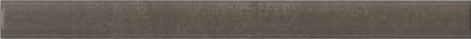 Бордюры Kerama Marazzi Бордюр Раваль коричневый обрезной SPA034R, цвет коричневый, поверхность матовая, прямоугольник, 25x300