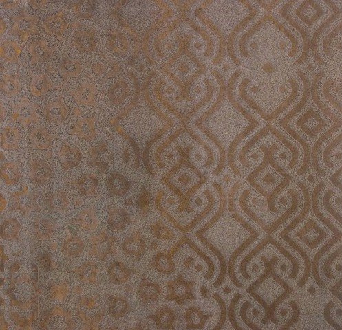 Керамогранит Grespania Palace Broadway Corten, цвет коричневый, поверхность полированная, квадрат, 590x590