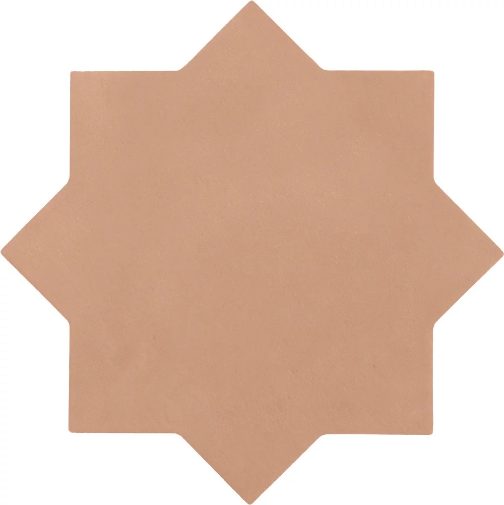 Керамическая плитка Equipe Kasbah Star Terracotta 29075, цвет терракотовый, поверхность глянцевая, восьмиугольник, 168x168