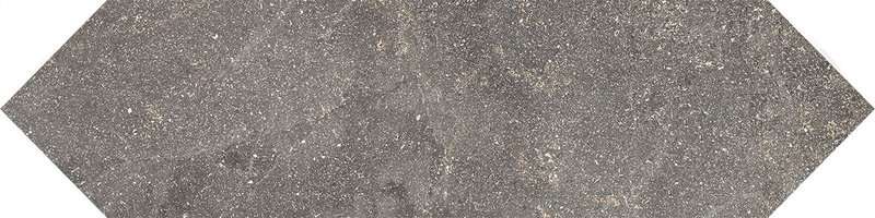 Керамогранит Provenza Eureka Losanga Moka EF4S, цвет серый тёмный, поверхность матовая, шестиугольник, 75x300