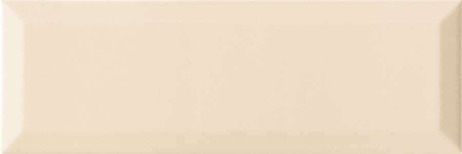 Керамическая плитка Monopole Bisel Crema, цвет бежевый, поверхность глянцевая, кабанчик, 100x300