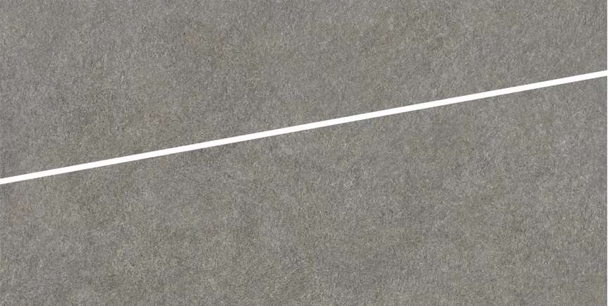 Толстый керамогранит 20мм Atlas Concorde Italy Boost Mineral Smoke Slice A 20mm AIHP, цвет серый, поверхность матовая структурированная, прямоугольник, 600x1200
