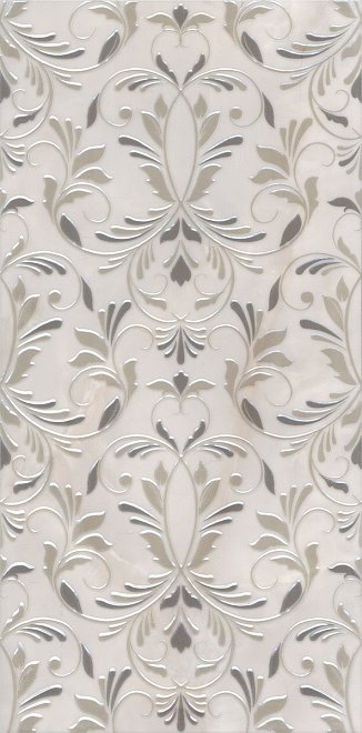 Декоративные элементы Kerama Marazzi Декор Вирджилиано обрезной AR140\11101R, цвет серый, поверхность глянцевая, прямоугольник, 300x600