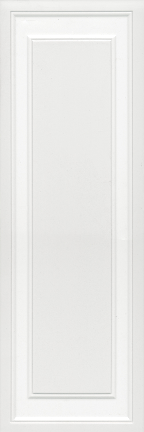 Керамическая плитка Kerama Marazzi Фару панель белый матовый обрезной 12159R, цвет белый, поверхность матовая, прямоугольник, 250x750