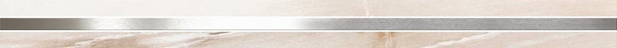 Бордюры Ceramika Konskie Rosario Listwa, цвет серый, поверхность глянцевая, прямоугольник, 55x750