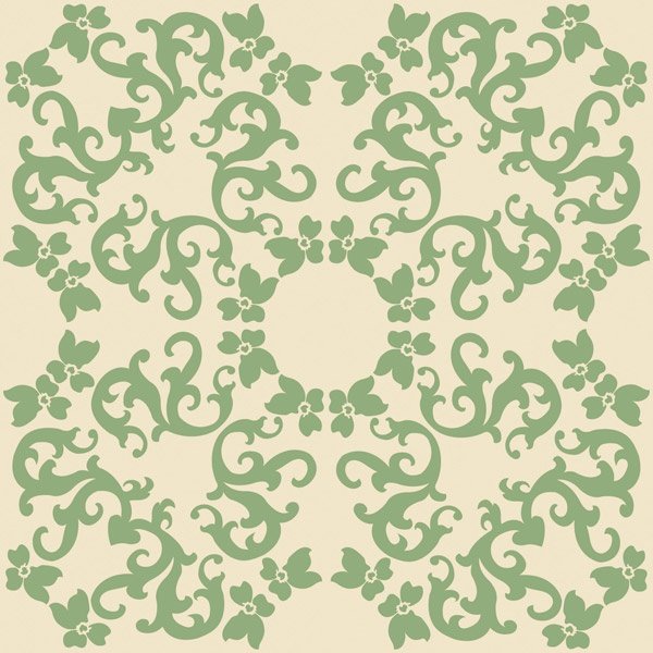 Декоративные элементы Bardelli Bardelli Iris 2 C8, цвет зелёный, поверхность глянцевая, квадрат, 200x200
