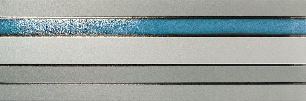 Декоративные элементы Azulejos Alcor Dec Lineal Rotterdam Gr., цвет серый, поверхность матовая, квадрат, 285x855