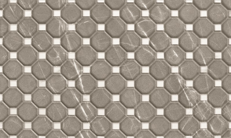 Керамическая плитка Gracia Ceramica Elegance Grey Wall 04, цвет серый, поверхность матовая, прямоугольник, 300x500