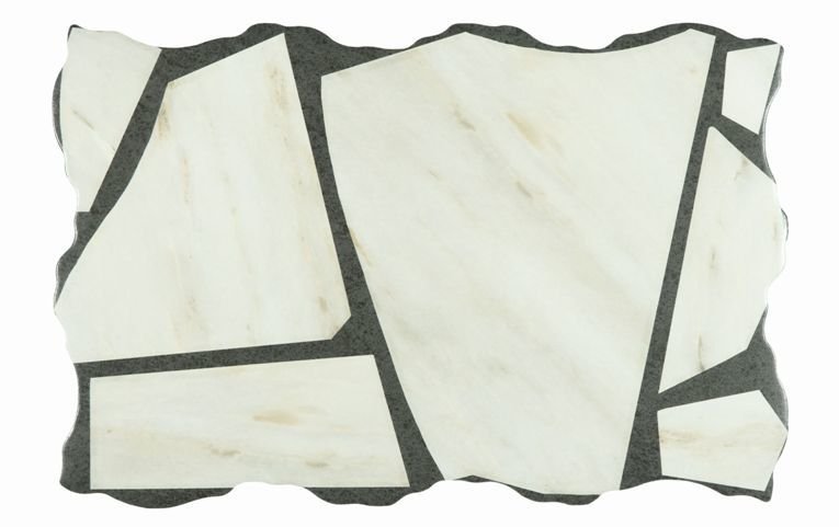 Керамогранит Bestile Una Bianco, цвет белый, поверхность глазурованная, прямоугольник, 320x480
