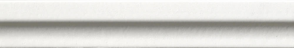 Бордюры Ascot New England Bianco Torello EG10T, цвет белый, поверхность матовая, прямоугольник, 55x333