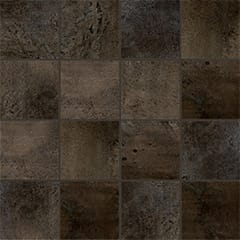 Мозаика Floor Gres Flowtech Aged Bronze Nat 6mm (7,5X7,5) Mos 756625, цвет коричневый, поверхность матовая, квадрат, 300x300