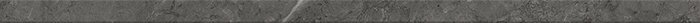 Бордюры Italon Charme Evo Antracite Spigolo 600090000363, цвет серый, поверхность патинированная, прямоугольник, 10x300