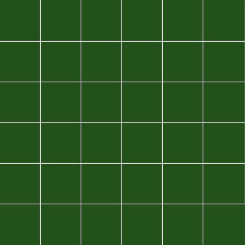 Мозаика Ce.Si Matt Muschio Rete 5x5, цвет зелёный, поверхность матовая, квадрат, 300x300
