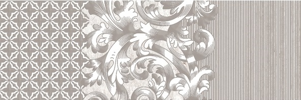 Декоративные элементы Нефрит керамика Брендл Декор 04-01-1-17-03-06-2011-2, цвет серый, поверхность матовая, прямоугольник, 200x600