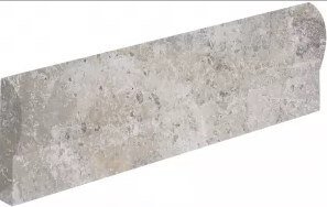 Бордюры Colorker Petranova Torelo Grey, цвет серый, поверхность матовая, прямоугольник, 50x300