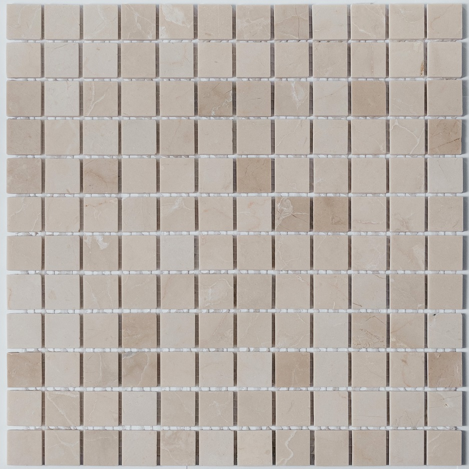 Мозаика NS Mosaic KP-747, цвет бежевый, поверхность полированная, квадрат, 298x298