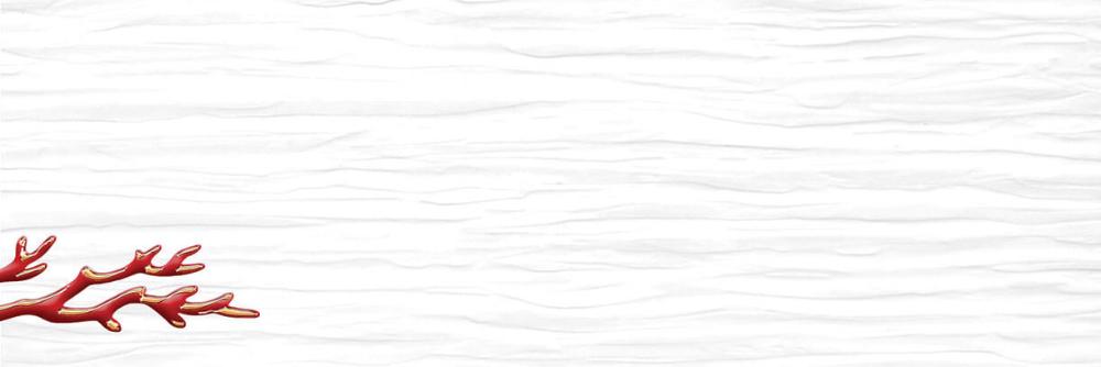 Декоративные элементы Ceramique Imperiale Декор Коралл Белый 04-01-1-17-03-00-901-2, цвет разноцветный, поверхность глянцевая, прямоугольник, 200x600