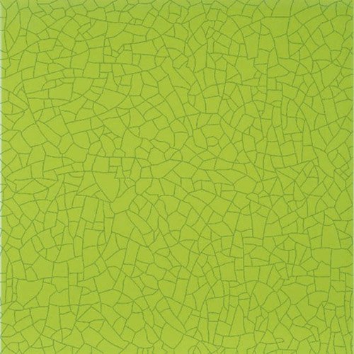 Керамическая плитка Glazurker Catalonia Craquele Pistachio, цвет зелёный, поверхность глянцевая, квадрат, 200x200