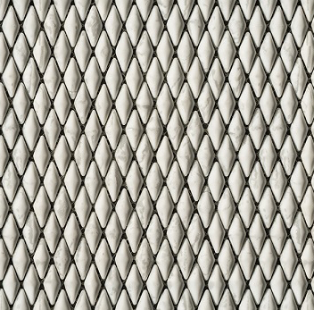 Мозаика Arch Skin Мозаика DS.LG.GR.NT 298X305X6, цвет белый, поверхность матовая, прямоугольник, 298x305