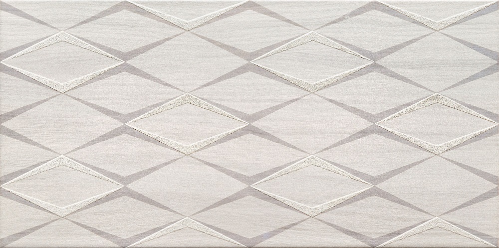 Декоративные элементы Tubadzin Edello Geo, цвет серый, поверхность глянцевая, прямоугольник, 223x448