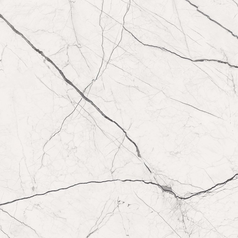Широкоформатный керамогранит Italica Atlantis Blanco Polished, цвет белый серый, поверхность полированная, квадрат, 1200x1200