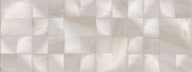 Керамическая плитка STN Ceramica Pav. Diva Mu Cream Br Rect., цвет бежевый, поверхность глянцевая, прямоугольник, 333x900
