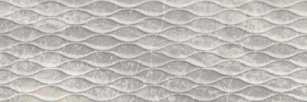 Керамическая плитка Azteca Nebula Grill Silver, цвет серый, поверхность глянцевая, прямоугольник, 300x900