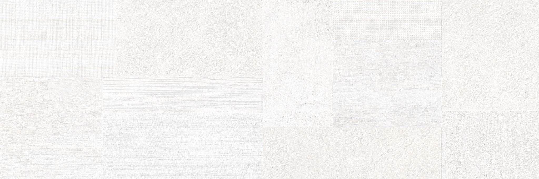 Керамическая плитка Atlantic Tiles Miyake White, цвет белый, поверхность матовая, прямоугольник, 400x1200
