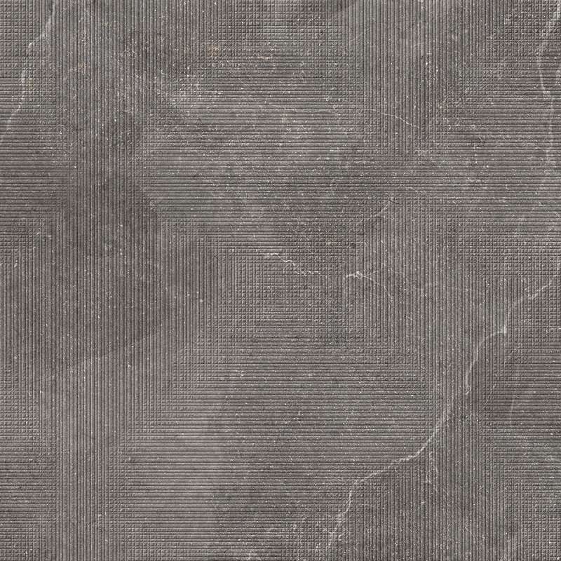 Декоративные элементы Provenza Eureka Tartan Moka EFPN, цвет серый тёмный, поверхность матовая 3d (объёмная), квадрат, 300x300