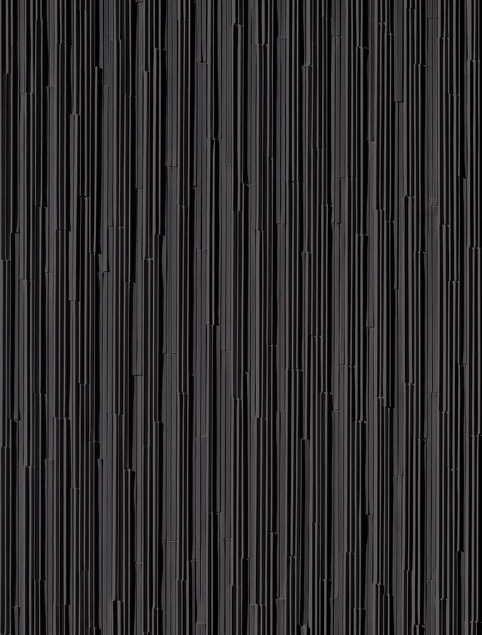 Мозаика Mutina Phenomenon Mosaico Rain A Nero TYPRA96, цвет чёрный, поверхность матовая, прямоугольник, 250x300