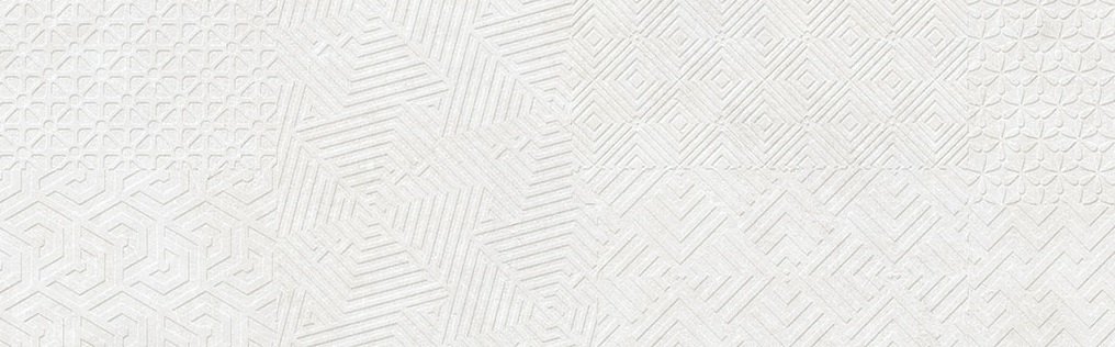Керамическая плитка Cifre Materia Textile White, цвет белый, поверхность матовая, прямоугольник, 250x800