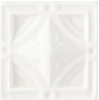 Вставки Grazia Essenze Neoclassico Tozz. Bianco Craquele TON010, цвет белый, поверхность глянцевая, квадрат, 60x60