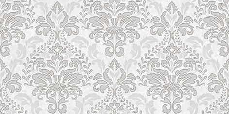 Декоративные элементы Laparet Afina damask серый 08-03-06-456, цвет серый, поверхность глянцевая, прямоугольник, 200x400