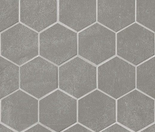 Мозаика Kronos Trellis Exa Smoke Mosaic 7250, цвет серый, поверхность матовая, прямоугольник, 275x315