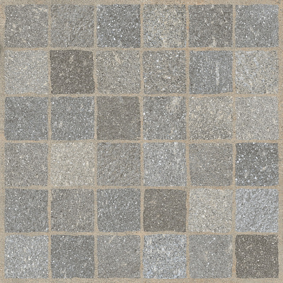 Керамогранит RHS Rondine Aurelia Grigio Lineare J88243, цвет серый, поверхность структурированная, квадрат, 605x605