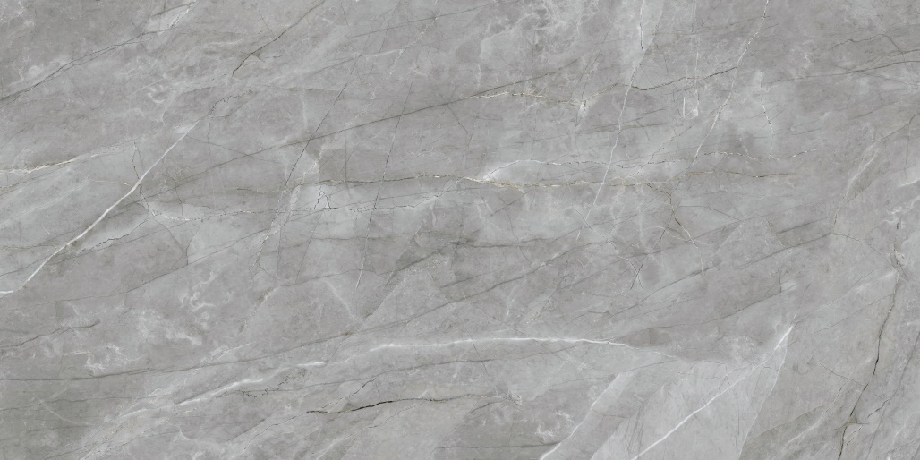 Широкоформатный керамогранит PMA Ceramic Elegant Grey Marble Natural FGM-A5195-1, цвет серый, поверхность матовая, прямоугольник, 1200x2400
