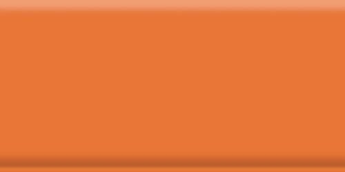 Бордюры Ce.Si Matt Cromo Cove Base, цвет оранжевый, поверхность матовая, прямоугольник, 100x200