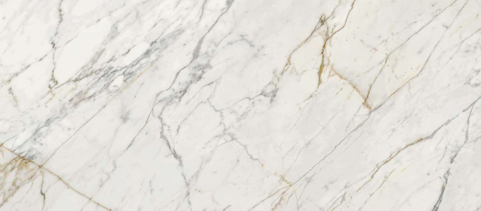 Широкоформатный керамогранит Ragno Maiora Marble Effect Calacatta Oro Rettificato R7ED, цвет серый, поверхность полированная, прямоугольник, 1200x2780