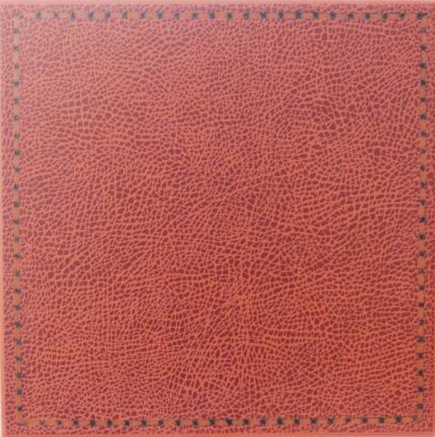 Керамическая плитка Glazurker Nappa Bioko Rojo, цвет красный, поверхность матовая, квадрат, 200x200