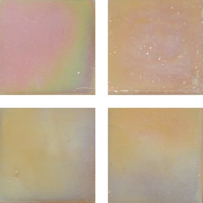 Мозаика Irida Fleur 15.R85(2), цвет розовый, поверхность глянцевая, квадрат, 327x327
